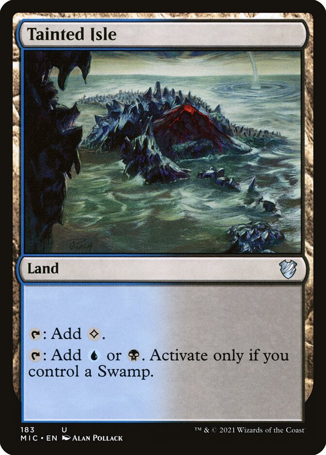 Magic the Gathering Card - Tainted Isle - MTG Circle