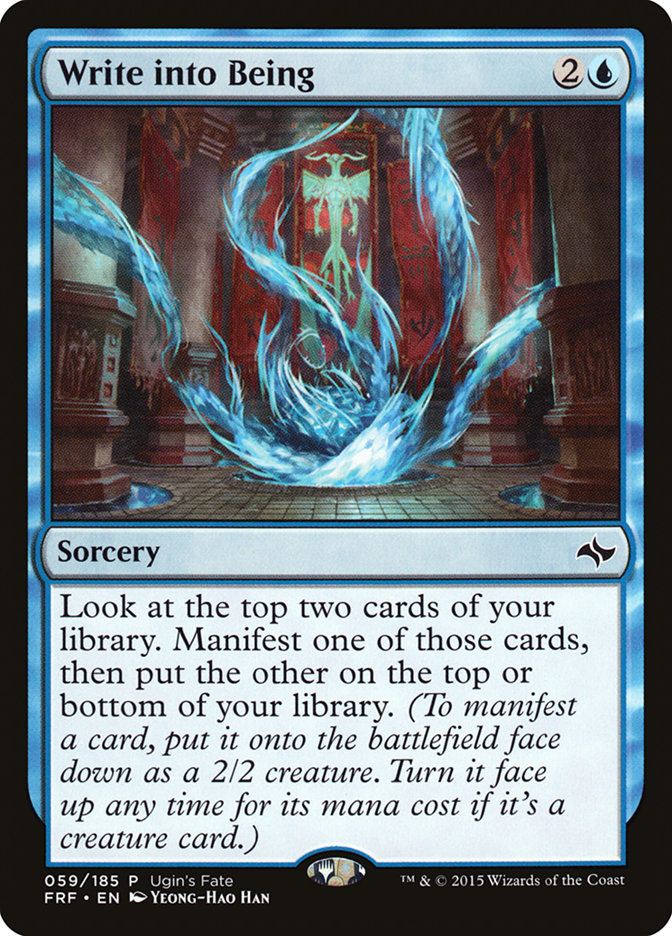 Magic the Gathering Card - Write into Being - MTG Circle