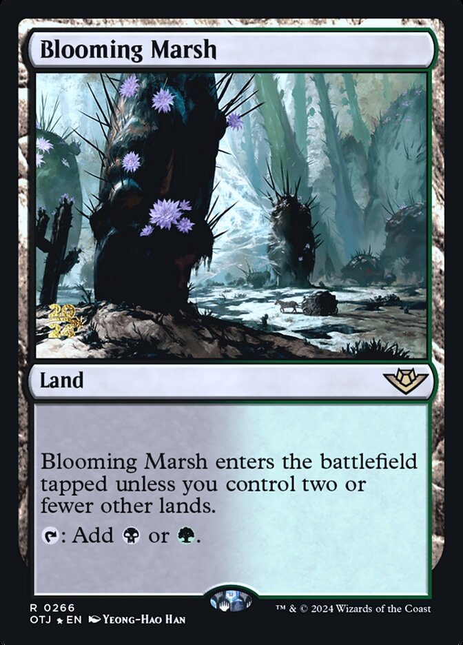 Magic the Gathering Card - Blooming Marsh - MTG Circle