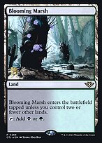 Magic the Gathering Card - Blooming Marsh - MTG Circle