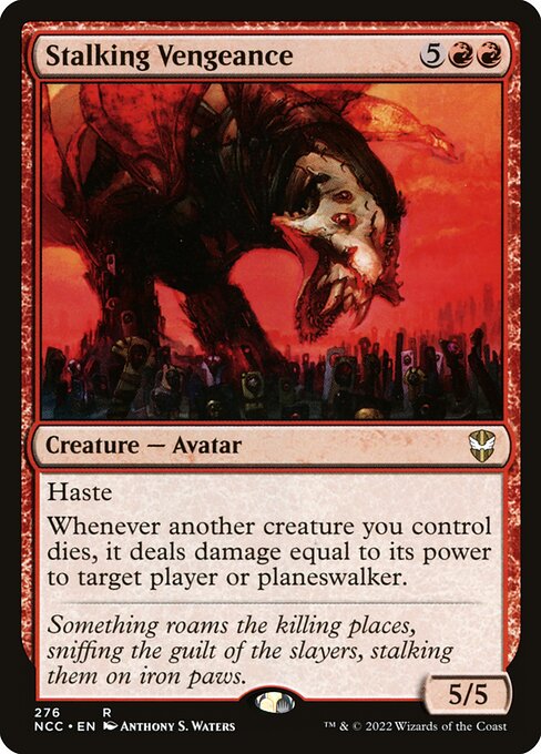 Magic the Gathering Card - Stalking Vengeance - MTG Circle