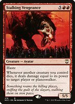 Magic the Gathering Card - Stalking Vengeance - MTG Circle