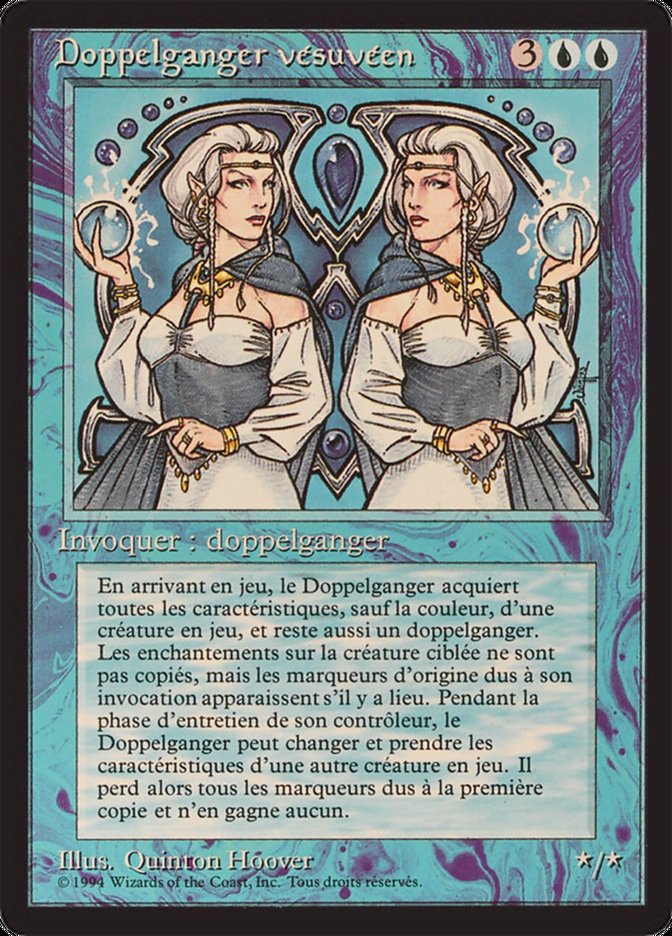 Magic the Gathering Card - Vesuvan Doppelganger - MTG Circle