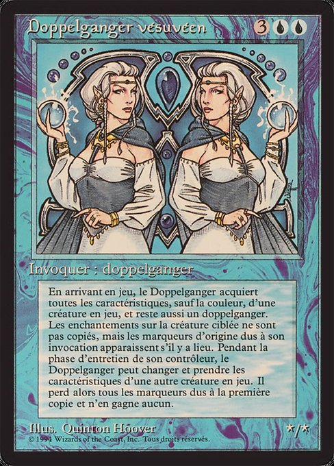 Magic the Gathering Card - Vesuvan Doppelganger - MTG Circle