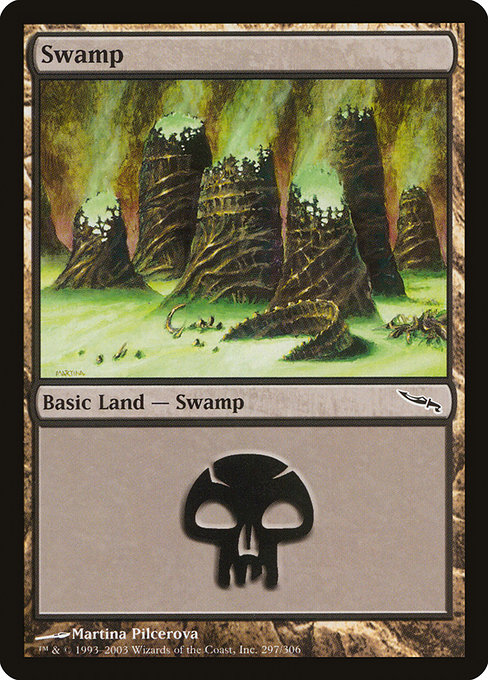 Magic the Gathering Card - Swamp - MTG Circle