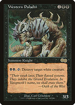 Magic the Gathering Card - Western Paladin - MTG Circle