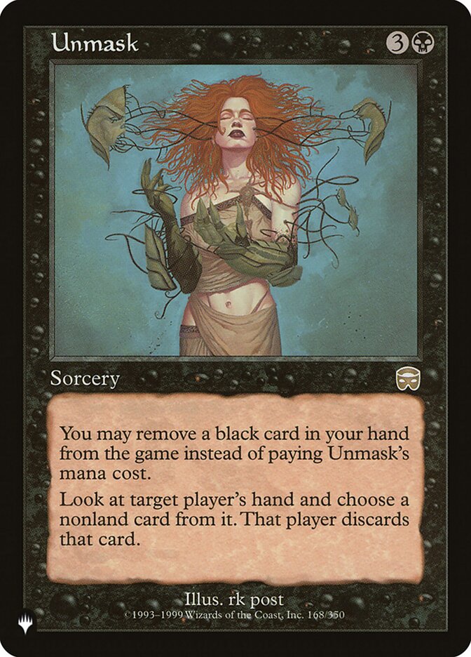Magic the Gathering Card - Unmask - MTG Circle