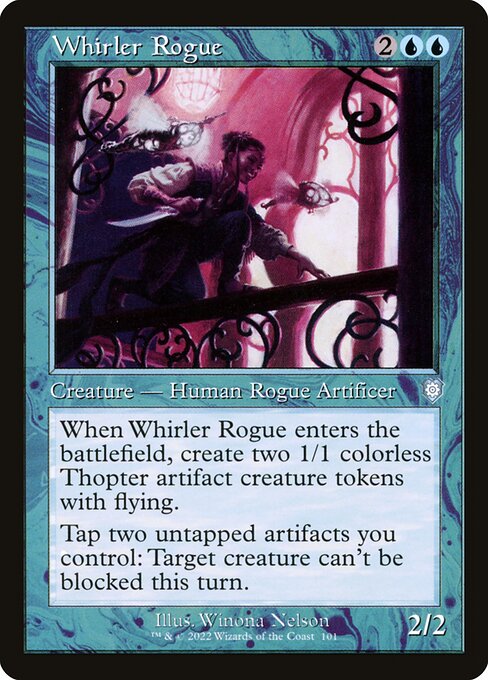 Magic the Gathering Card - Whirler Rogue - MTG Circle