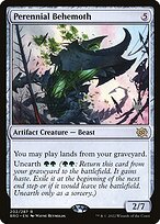 Magic the Gathering Card - Perennial Behemoth - MTG Circle