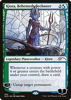 Magic the Gathering Card - Kiora, Behemoth Beckoner - MTG Circle