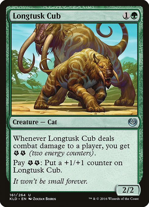 Magic the Gathering Card - Longtusk Cub - MTG Circle