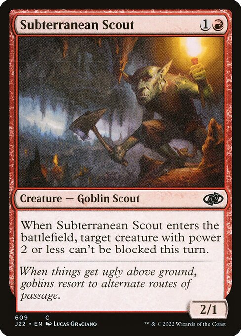 Magic the Gathering Card - Subterranean Scout - MTG Circle