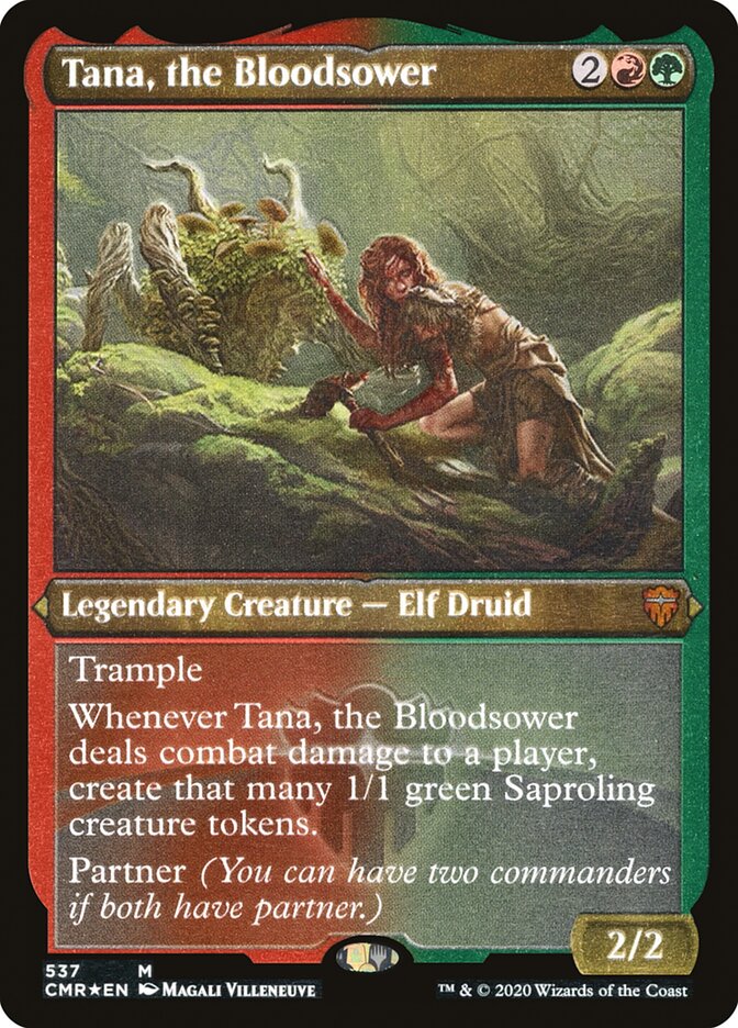 Magic the Gathering Card - Tana, the Bloodsower - MTG Circle