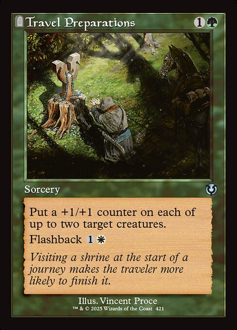 Magic the Gathering Card - Travel Preparations - MTG Circle