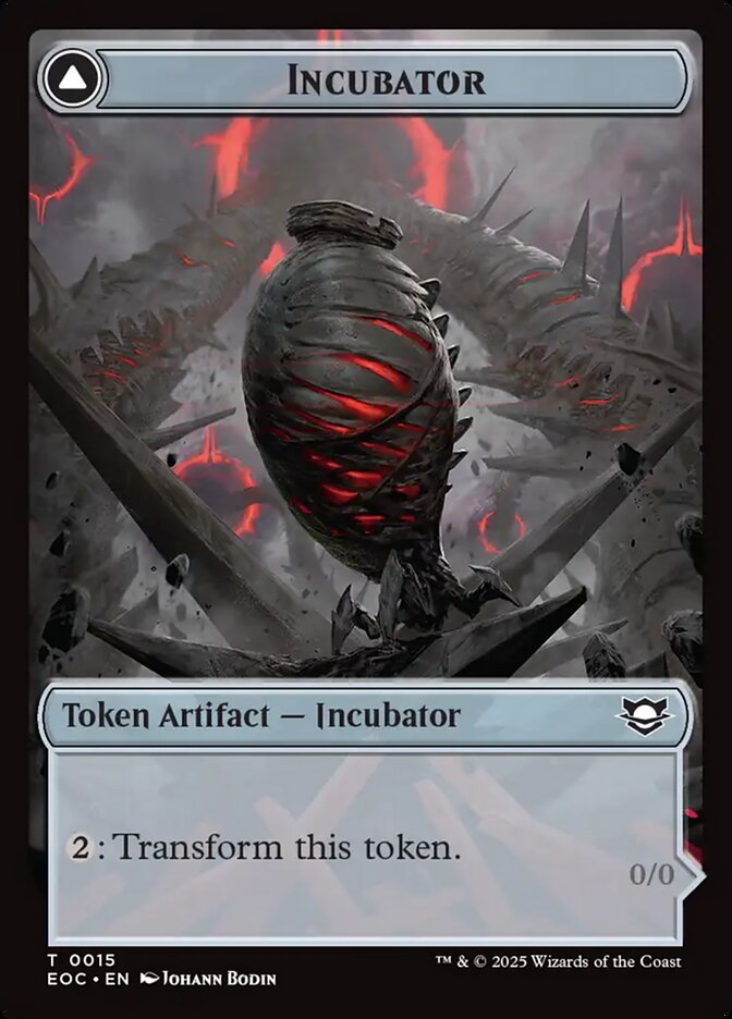 Magic the Gathering Card - Incubator - MTG Circle