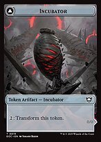 Magic the Gathering Card - Incubator // Phyrexian - MTG Circle