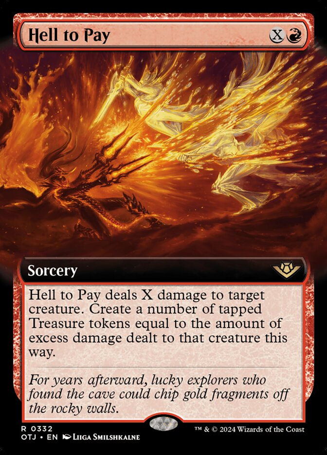 Magic the Gathering Card - Hell to Pay - MTG Circle