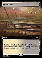 Magic the Gathering Card - Marsh Flats - MTG Circle