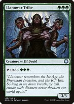 Magic the Gathering Card - Llanowar Tribe - MTG Circle