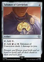 Magic the Gathering Card - Talisman of Conviction - MTG Circle