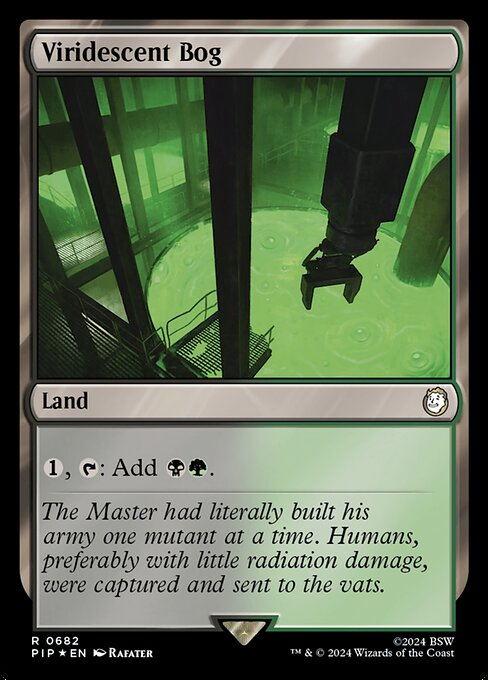 Magic the Gathering Card - Viridescent Bog - MTG Circle