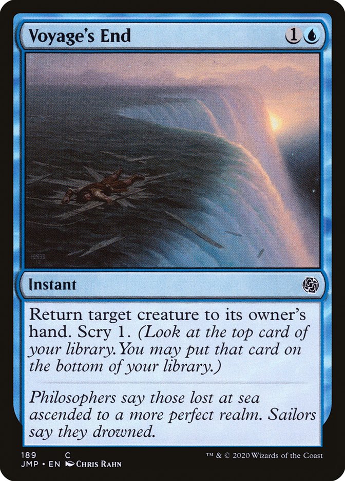 Magic the Gathering Card - Voyage's End - MTG Circle