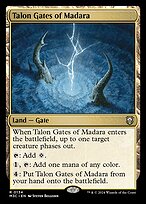 Magic the Gathering Card - Talon Gates of Madara - MTG Circle