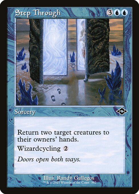 Magic the Gathering Card - Step Through - MTG Circle