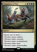 Magic the Gathering Card - Casualties of War - MTG Circle