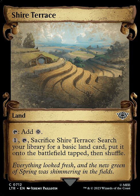 Magic the Gathering Card - Shire Terrace - MTG Circle