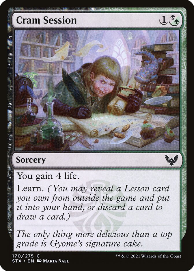 Magic the Gathering Card - Cram Session - MTG Circle