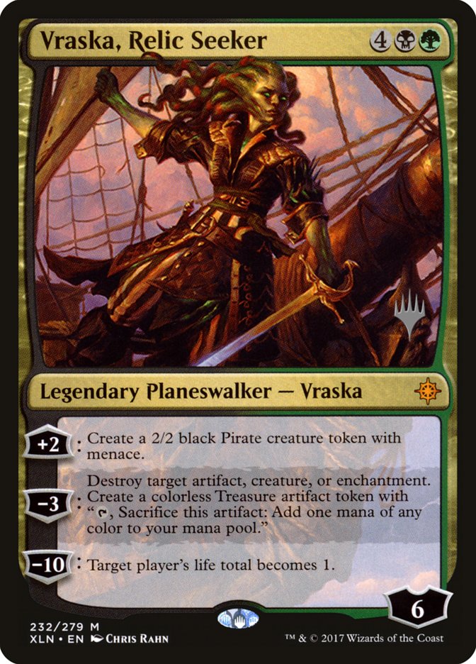 Magic the Gathering Card - Vraska, Relic Seeker - MTG Circle
