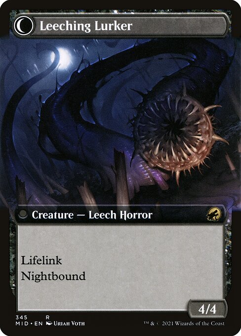 Magic the Gathering Card - Leeching Lurker - MTG Circle