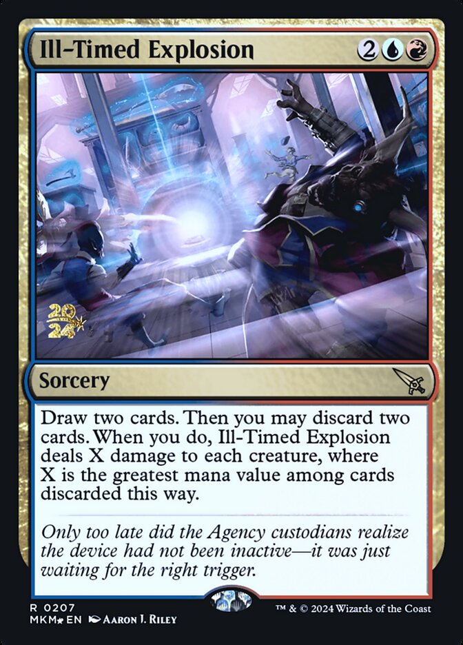 Magic the Gathering Card - Ill-Timed Explosion - MTG Circle
