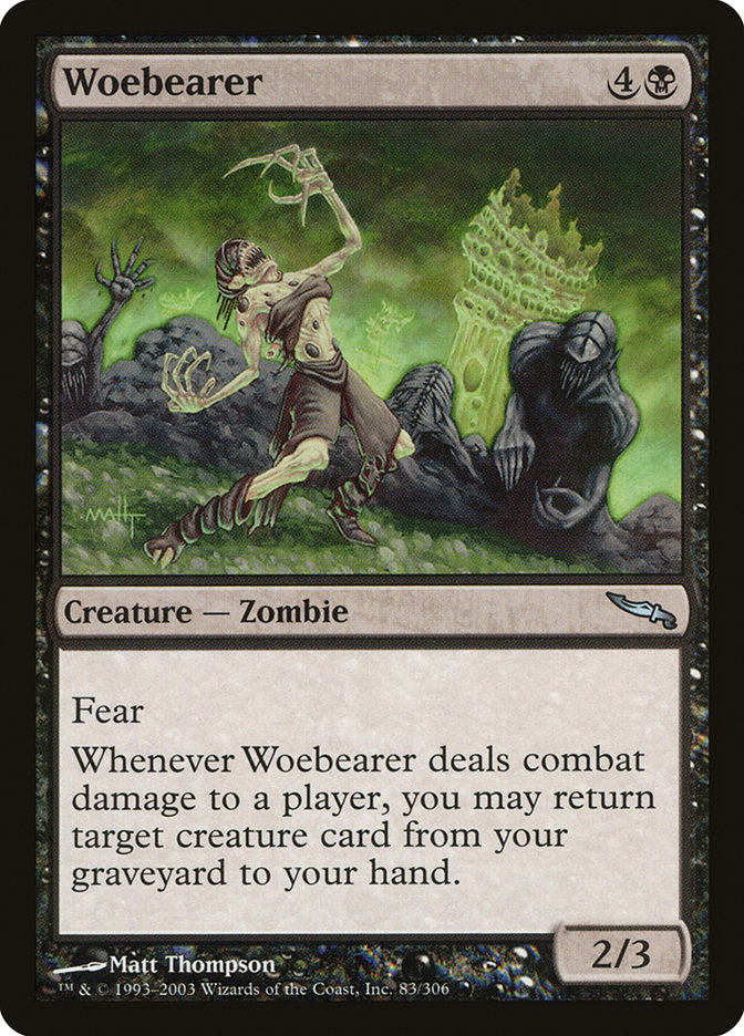 Magic the Gathering Card - Woebearer - MTG Circle