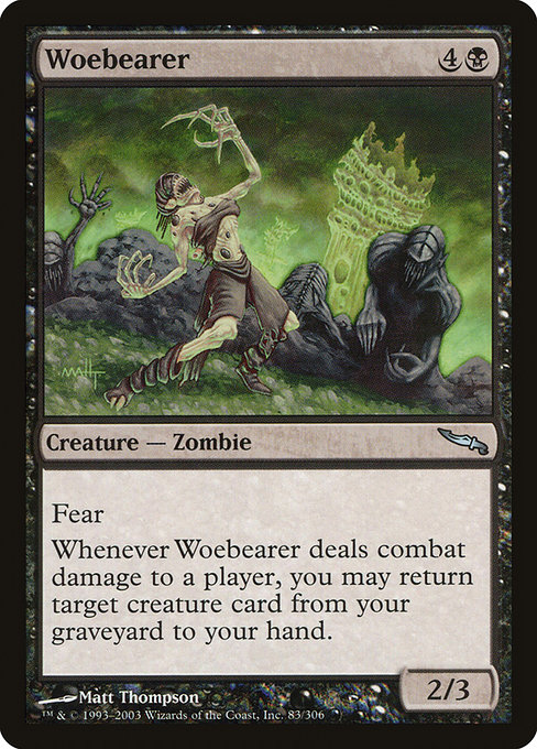 Magic the Gathering Card - Woebearer - MTG Circle