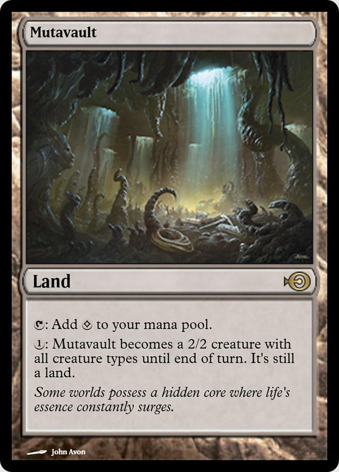 Magic the Gathering Card - Mutavault - MTG Circle