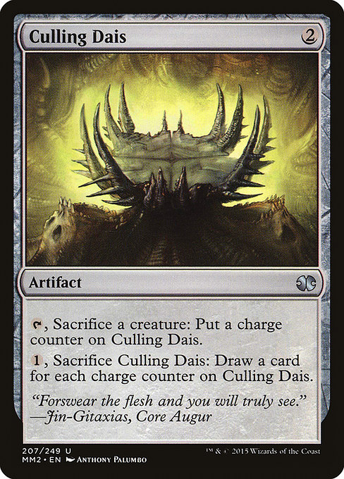 Magic the Gathering Card - Culling Dais - MTG Circle