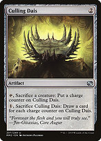 Magic the Gathering Card - Culling Dais - MTG Circle