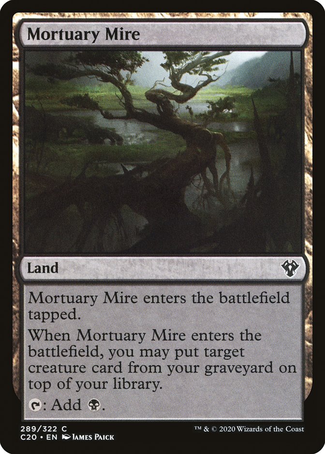 Magic the Gathering Card - Mortuary Mire - MTG Circle