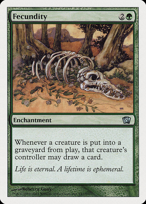 Magic the Gathering Card - Fecundity - MTG Circle