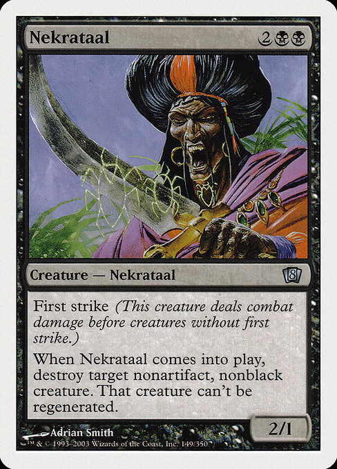 Magic the Gathering Card - Nekrataal - MTG Circle