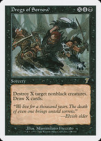 Magic the Gathering Card - Dregs of Sorrow - MTG Circle