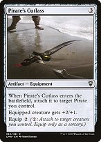 Magic the Gathering Card - Pirate's Cutlass - MTG Circle