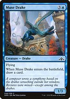 Magic the Gathering Card - Muse Drake - MTG Circle