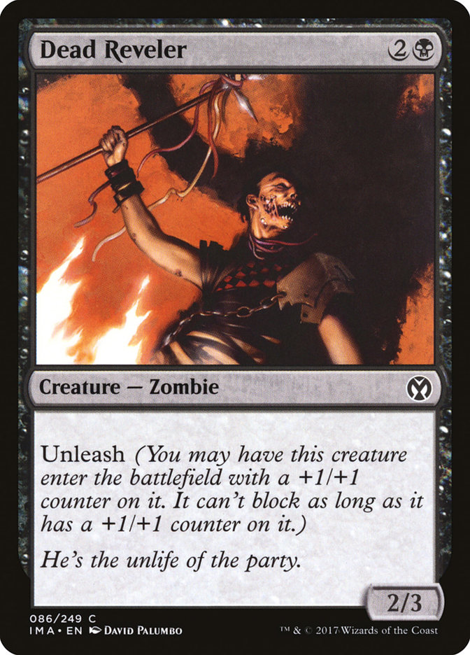 Magic the Gathering Card - Dead Reveler - MTG Circle
