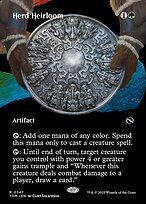 Magic the Gathering Card - Herd Heirloom - MTG Circle