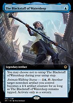 Magic the Gathering Card - The Blackstaff of Waterdeep - MTG Circle