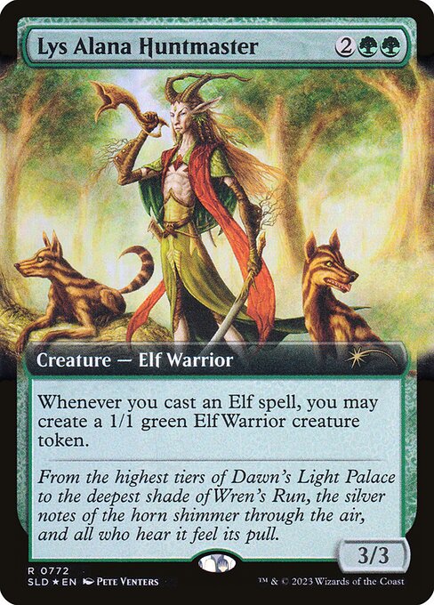 Magic the Gathering Card - Lys Alana Huntmaster - MTG Circle