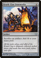 Magic the Gathering Card - Krark-Clan Ironworks - MTG Circle